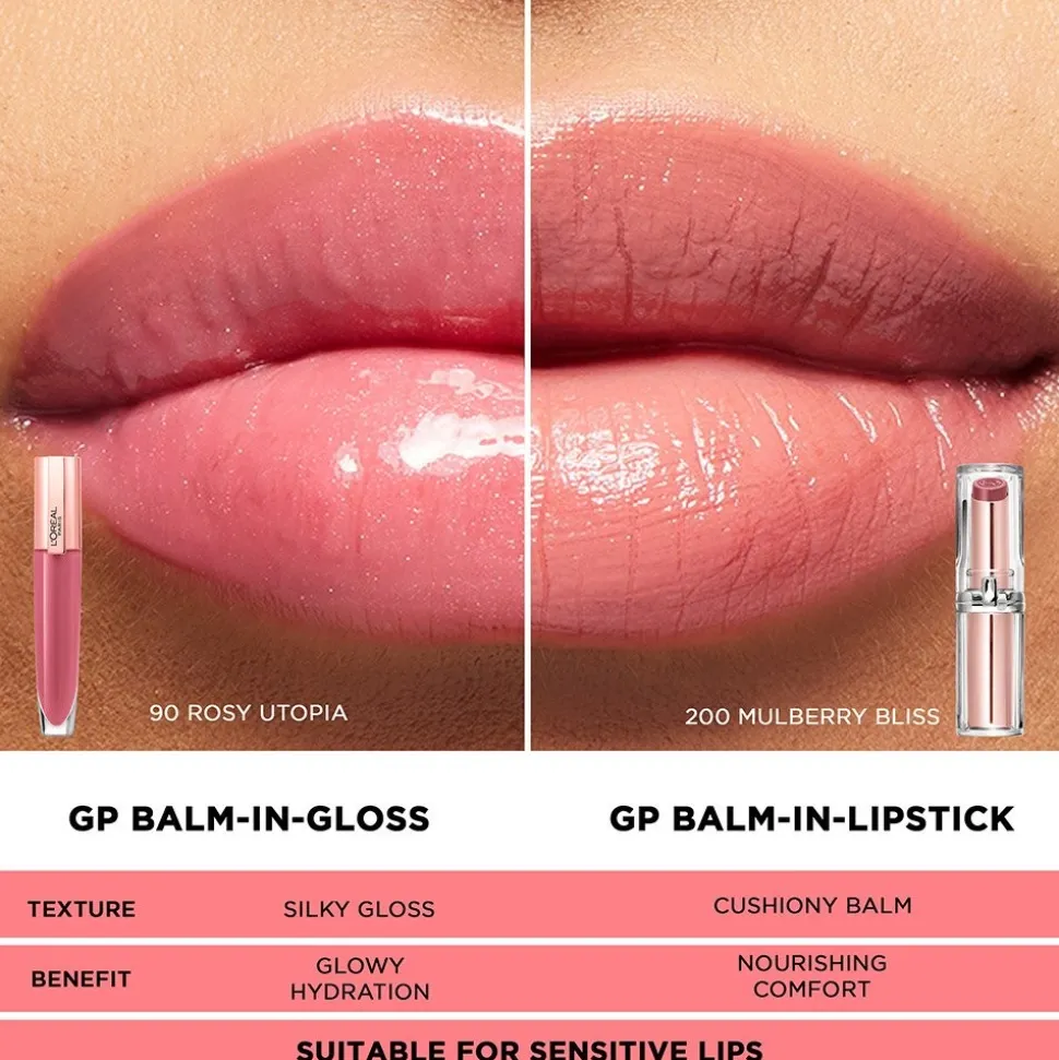 Balm-in-Lipstick with Pomegranate Extract