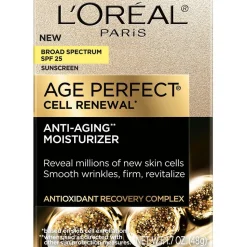 Cell Renewal Anti-Aging Day Moisturizer With SPF 25 for Maturing Skin