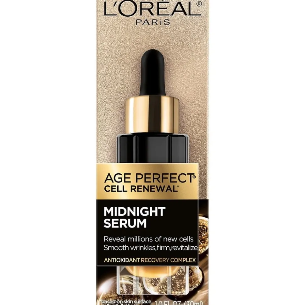 Cell Renewal Anti-Aging Midnight Serum to Firm & Smooth Mature Skin