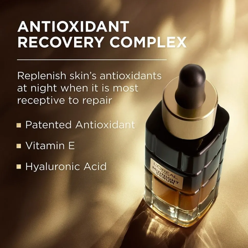 Cell Renewal Anti-Aging Midnight Serum to Firm & Smooth Mature Skin