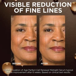 Cell Renewal Anti-Aging Midnight Serum to Firm & Smooth Mature Skin