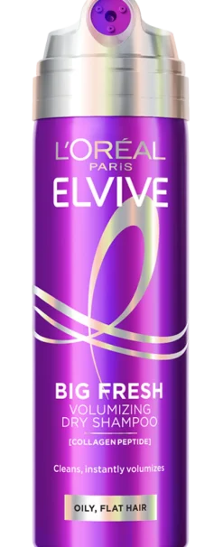 Collagen Peptide + Lifter Big Fresh Volumizing Dry Shampoo for Oily, Flat Hair