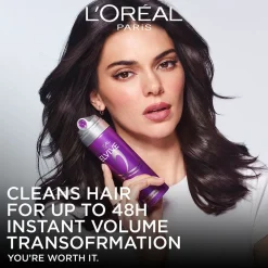 Collagen Peptide + Lifter Big Fresh Volumizing Dry Shampoo for Oily, Flat Hair