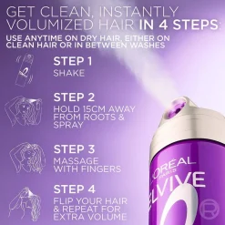 Collagen Peptide + Lifter Big Fresh Volumizing Dry Shampoo for Oily, Flat Hair