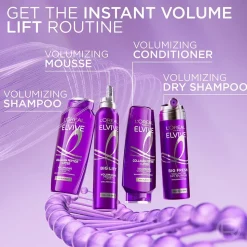 Collagen Peptide + Lifter Big Lift Volumizing Mousse for Thin, Flat Hair