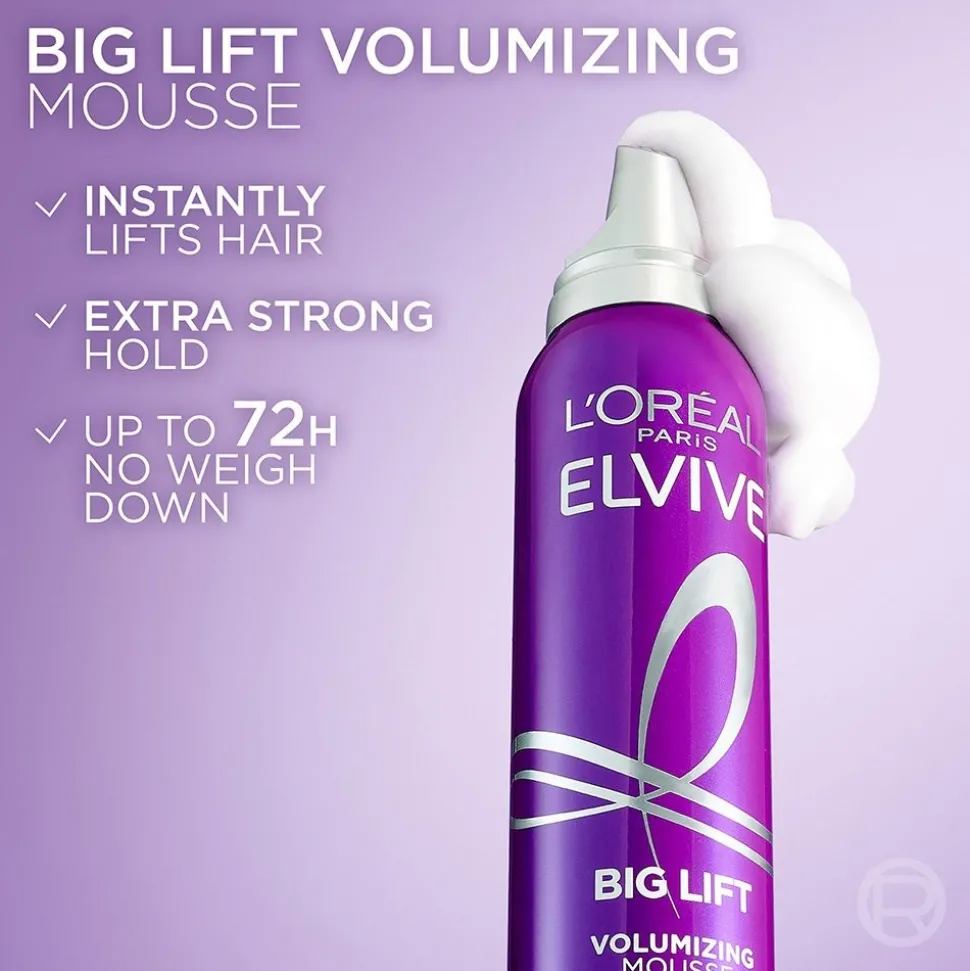 Collagen Peptide + Lifter Big Lift Volumizing Mousse for Thin, Flat Hair