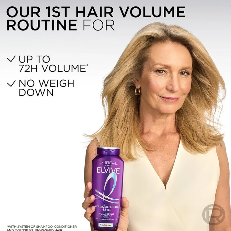 Collagen Peptide + Lifter Volumizing Shampoo for Thin, Flat Hair