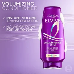 Collagen Peptide + Lifter Volumizing Conditioner for Thin, Flat Hair