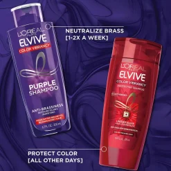 Color Vibrancy Purple Shampoo for Color Treated Hair