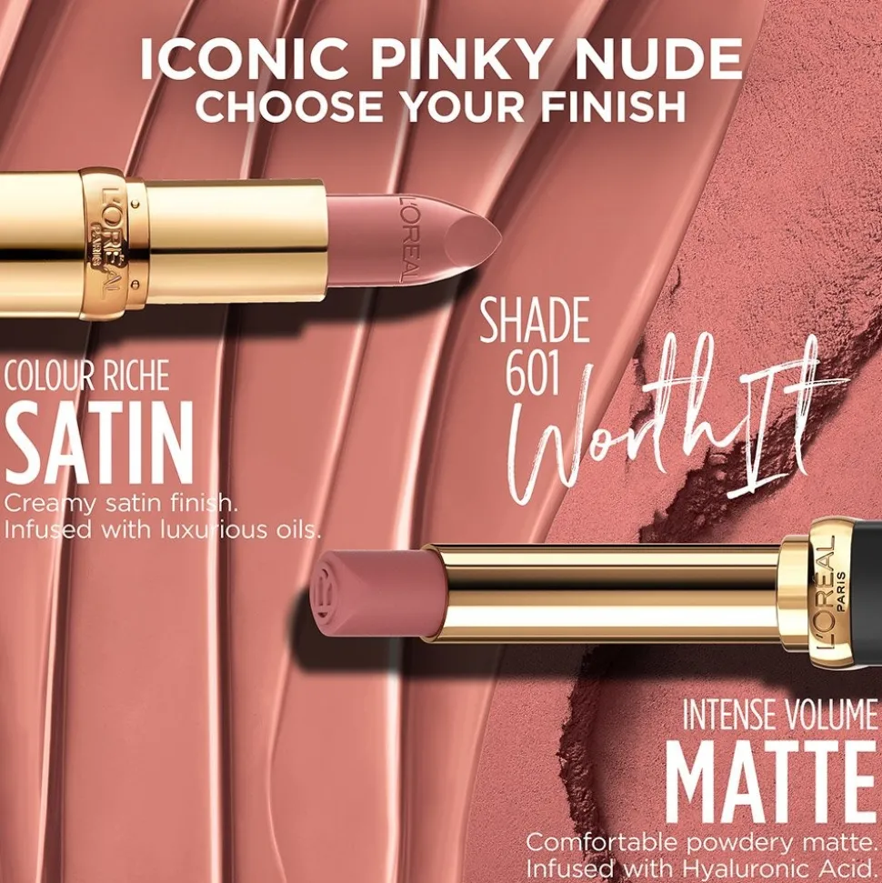 Colour Riche Satin Lipstick for Luxurious Hydration and Color