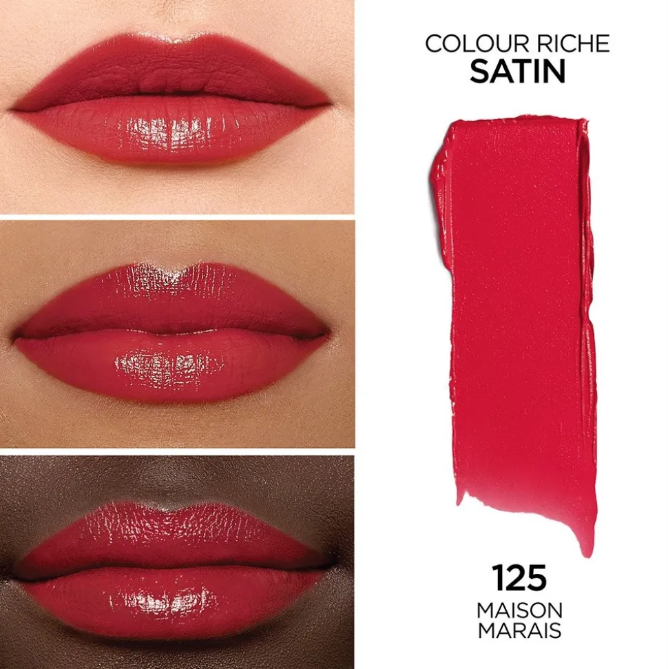 Colour Riche Satin Lipstick for Luxurious Hydration and Color