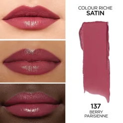 Colour Riche Satin Lipstick for Luxurious Hydration and Color