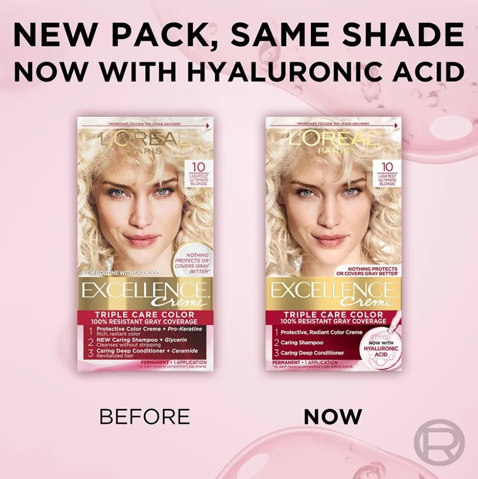 Crème Triple Care Permanent Hair Color for 100% Gray Hair Coverage