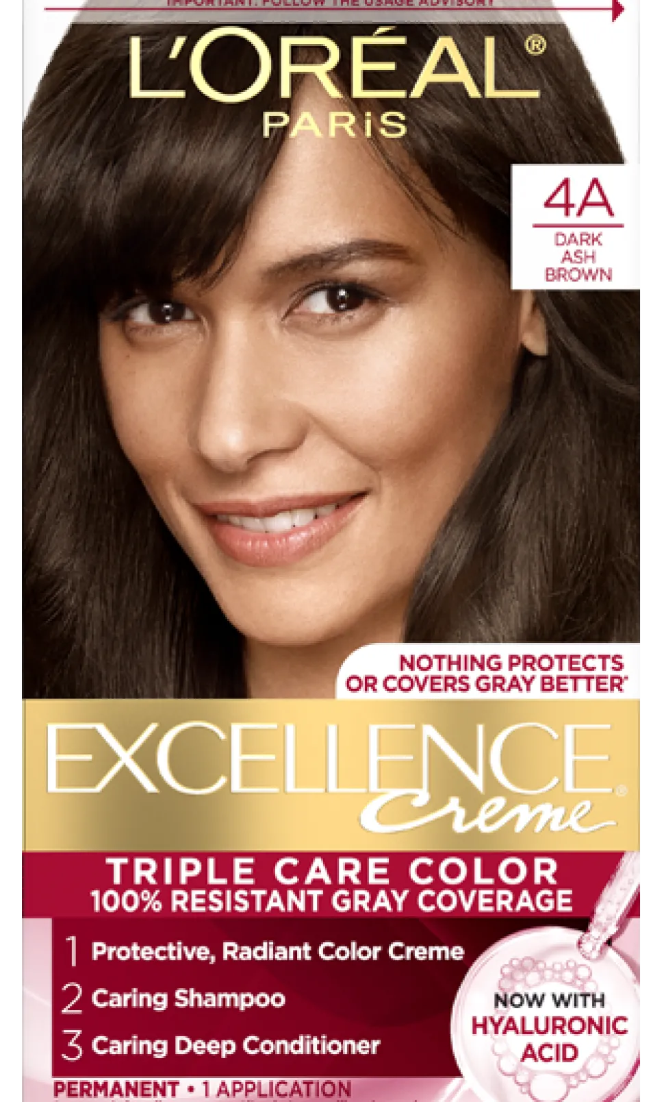 Crème Triple Care Permanent Hair Color for 100% Gray Hair Coverage