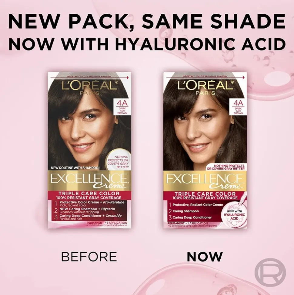 Crème Triple Care Permanent Hair Color for 100% Gray Hair Coverage