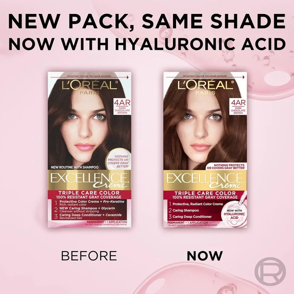 Crème Triple Care Permanent Hair Color for 100% Gray Hair Coverage
