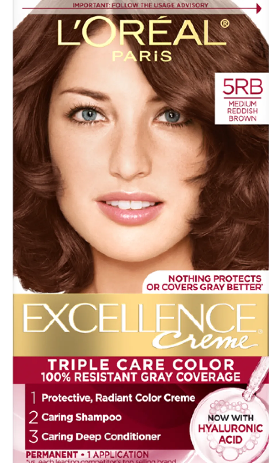 Crème Triple Care Permanent Hair Color for 100% Gray Hair Coverage