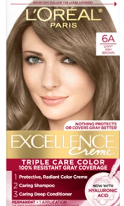 Crème Triple Care Permanent Hair Color for 100% Gray Hair Coverage