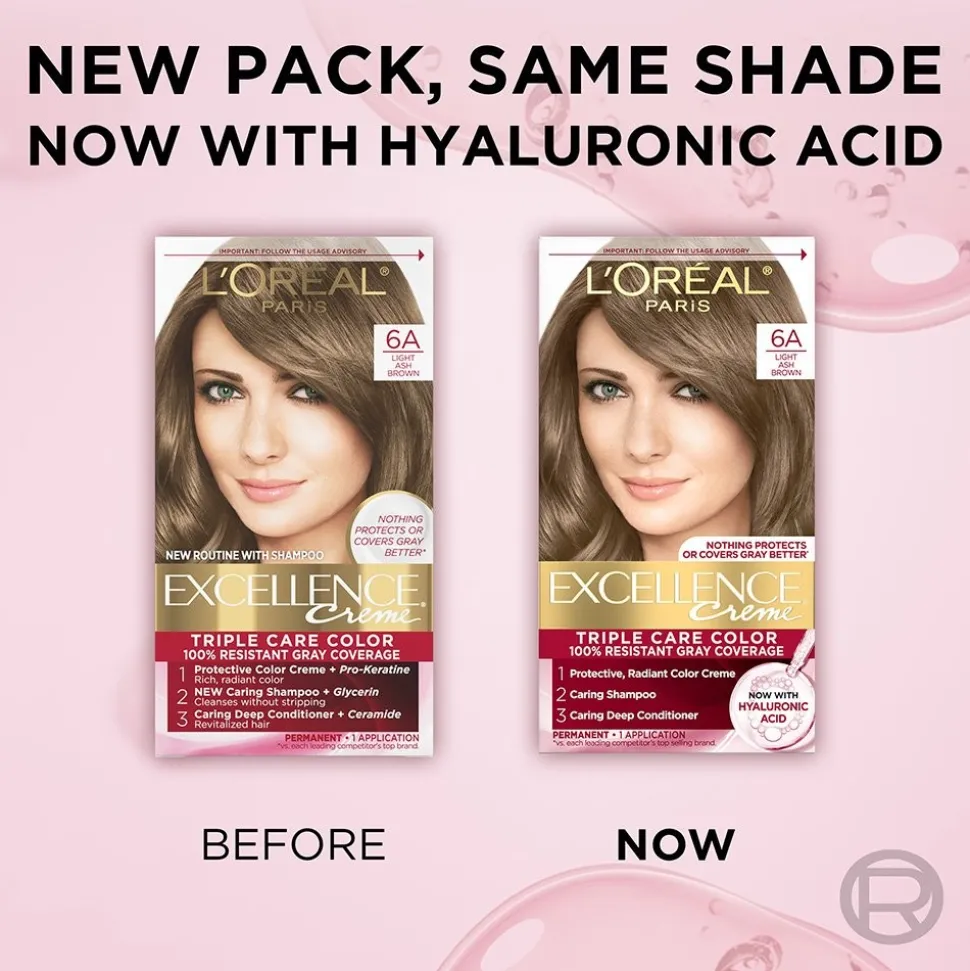 Crème Triple Care Permanent Hair Color for 100% Gray Hair Coverage
