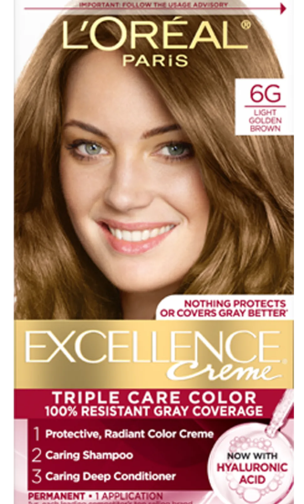 Crème Triple Care Permanent Hair Color for 100% Gray Hair Coverage