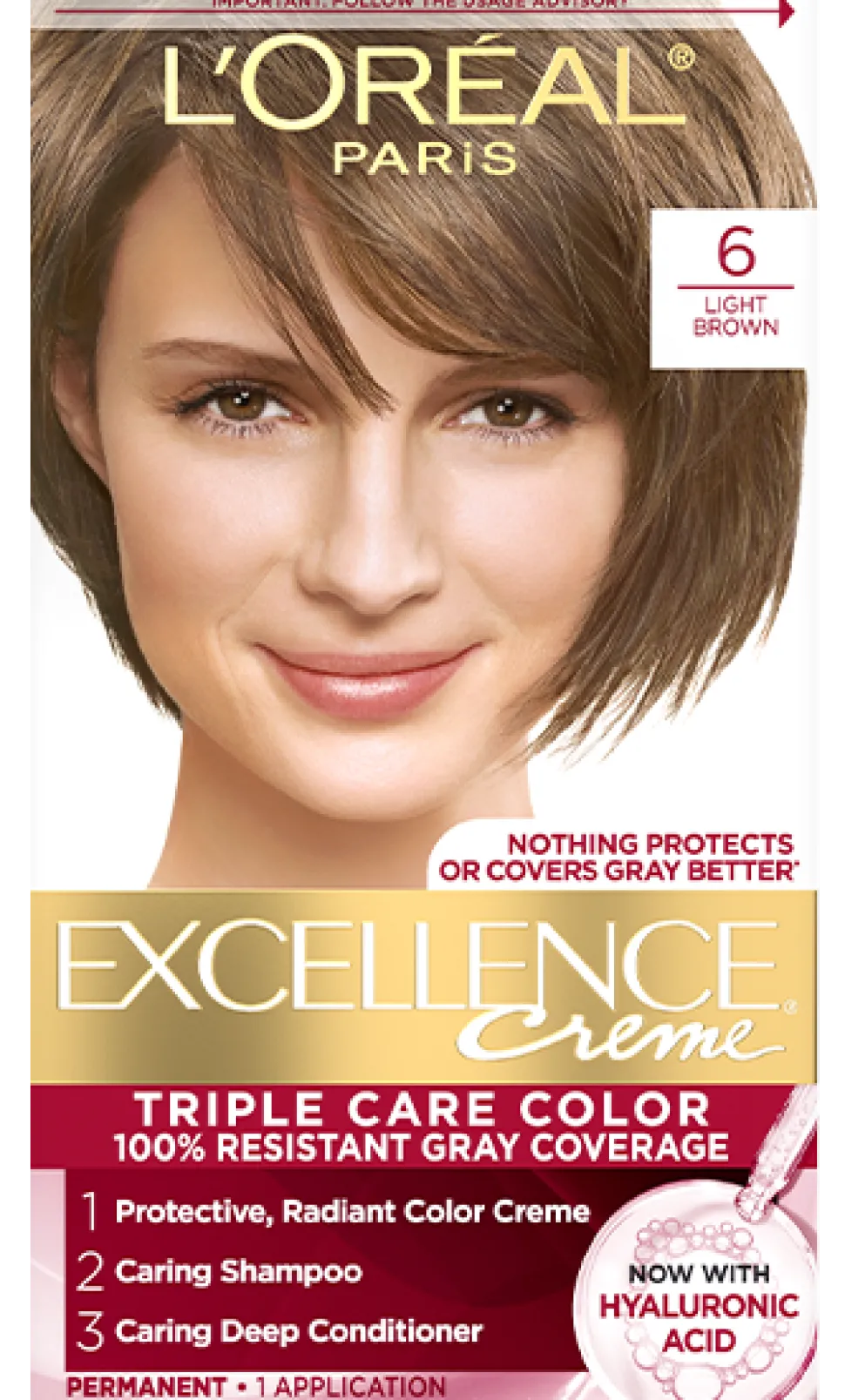 Crème Triple Care Permanent Hair Color for 100% Gray Hair Coverage
