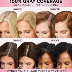 Crème Triple Care Permanent Hair Color for 100% Gray Hair Coverage