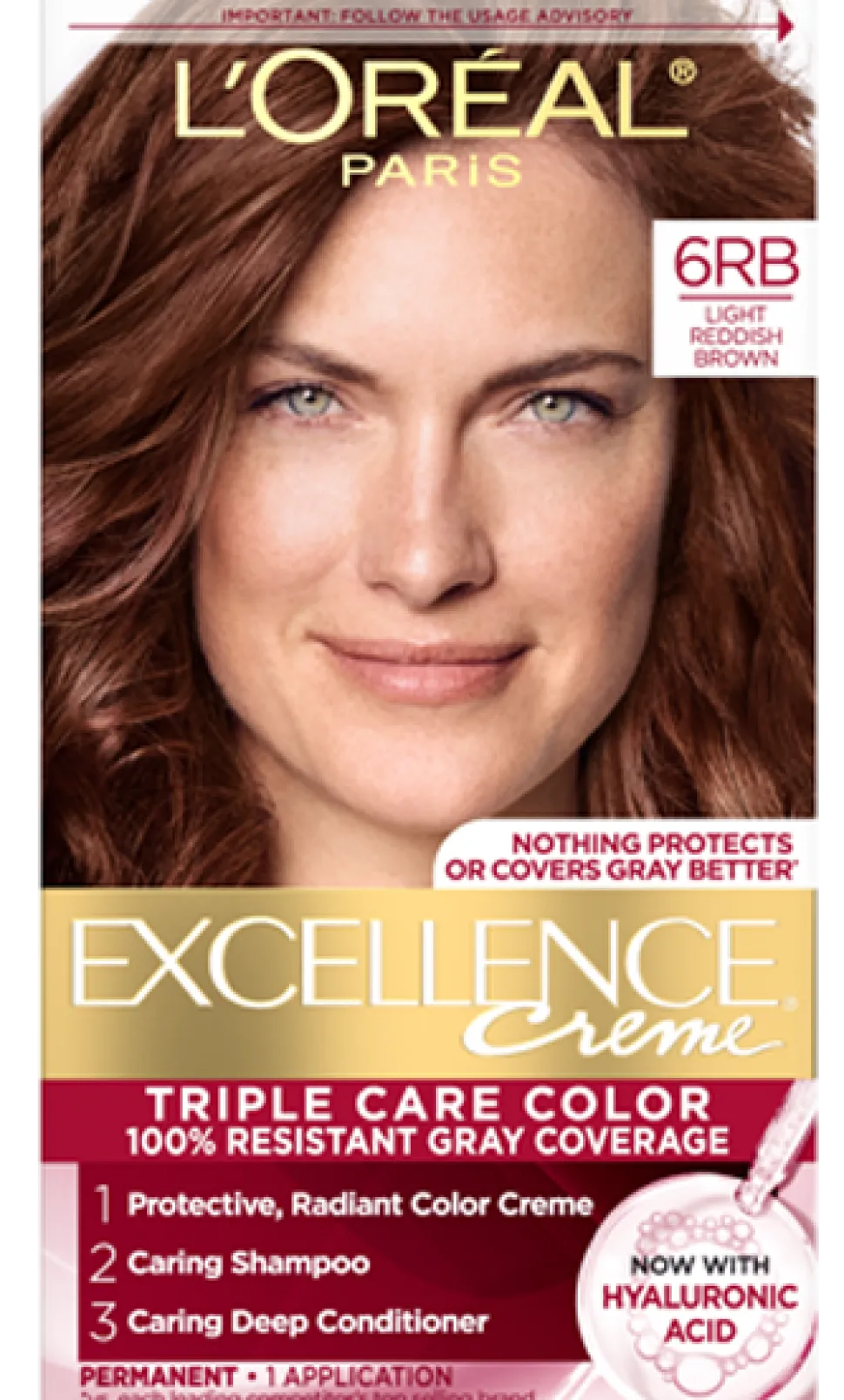 Crème Triple Care Permanent Hair Color for 100% Gray Hair Coverage