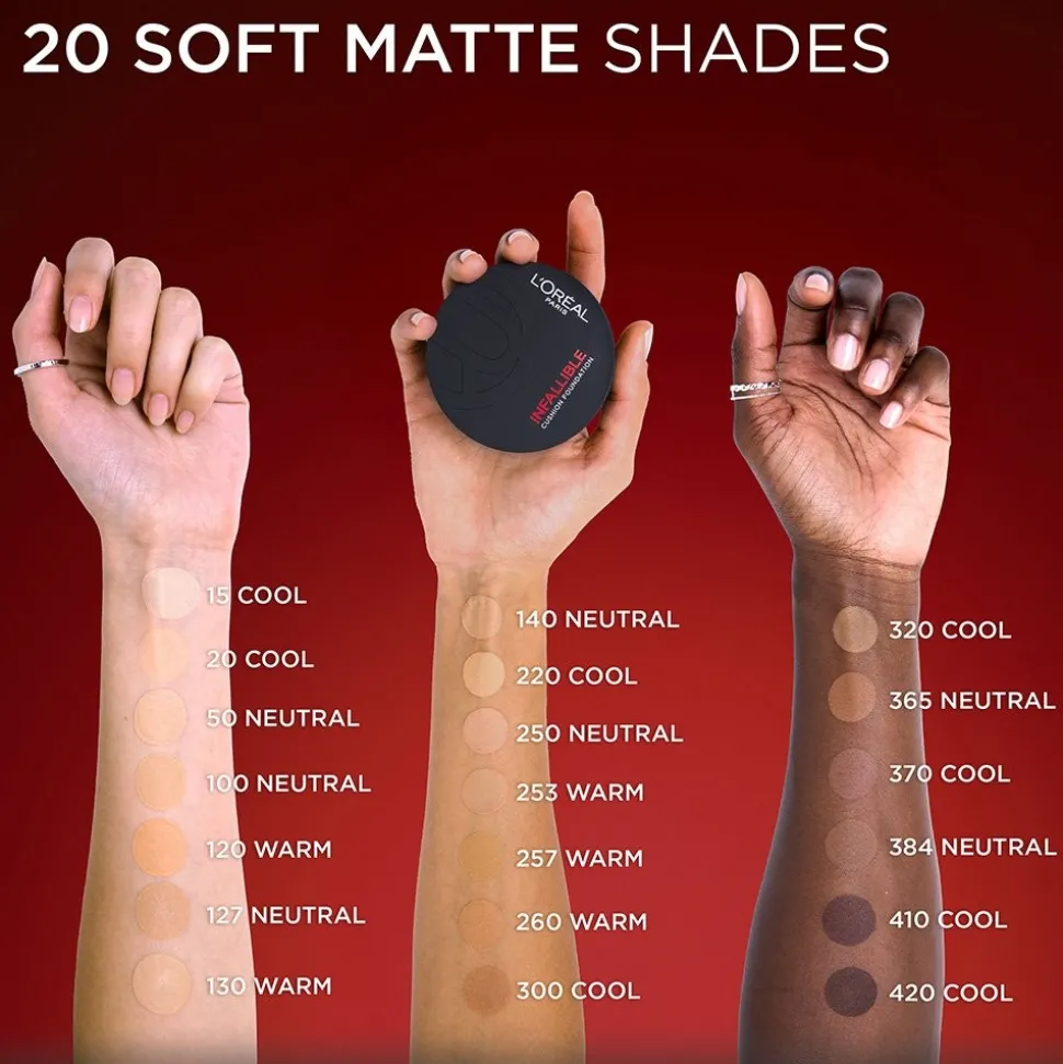Cushion Foundation for Soft Matte Buildable Coverage