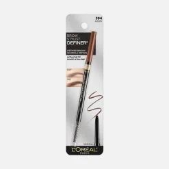 Definer Mechanical Waterproof Ultra-Fine Tip Eyebrow Pencil with Spoolie Brush