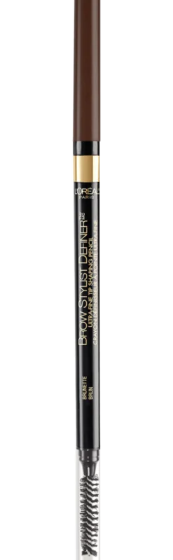 Definer Mechanical Waterproof Ultra-Fine Tip Eyebrow Pencil with Spoolie Brush