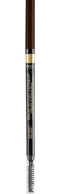 Definer Mechanical Waterproof Ultra-Fine Tip Eyebrow Pencil with Spoolie Brush