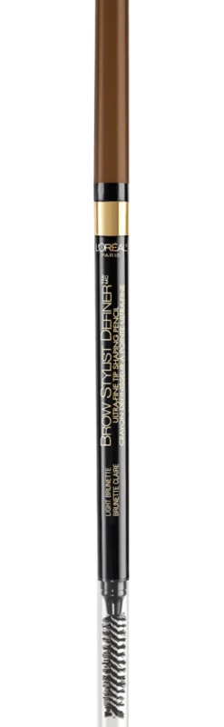 Definer Mechanical Waterproof Ultra-Fine Tip Eyebrow Pencil with Spoolie Brush