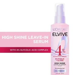 Elvive Glycolic + Gloss High Shine Leave-in Serum for Glossy Hair