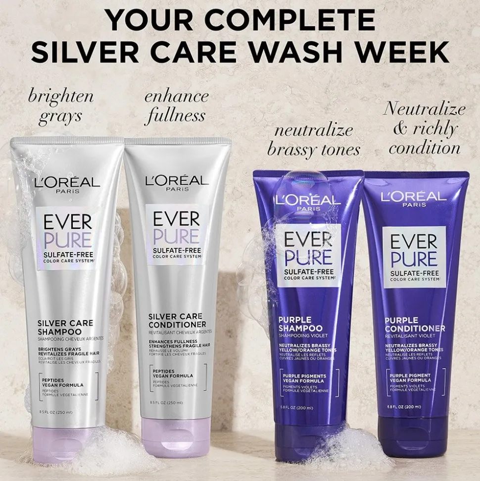 EverPure Silver Care Conditioner, For Gray Hair