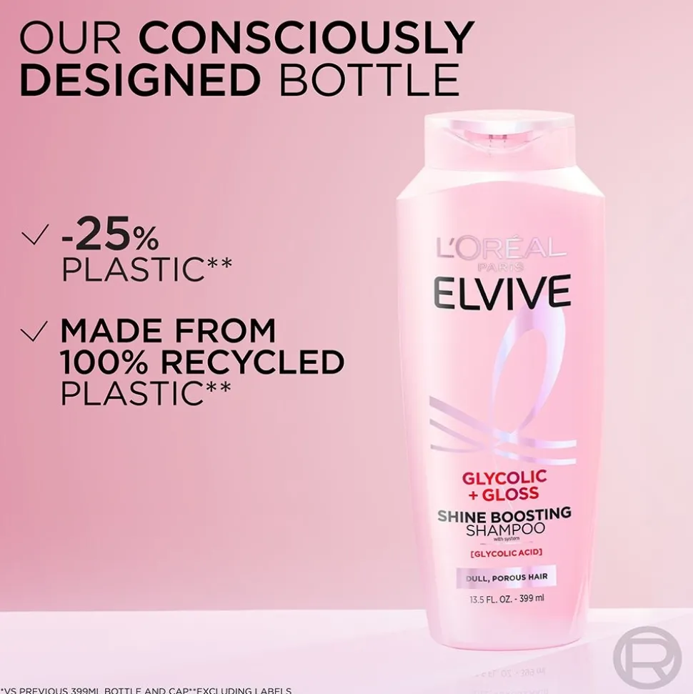 Glycolic + Gloss Shine Boosting Shampoo for Glossy Hair