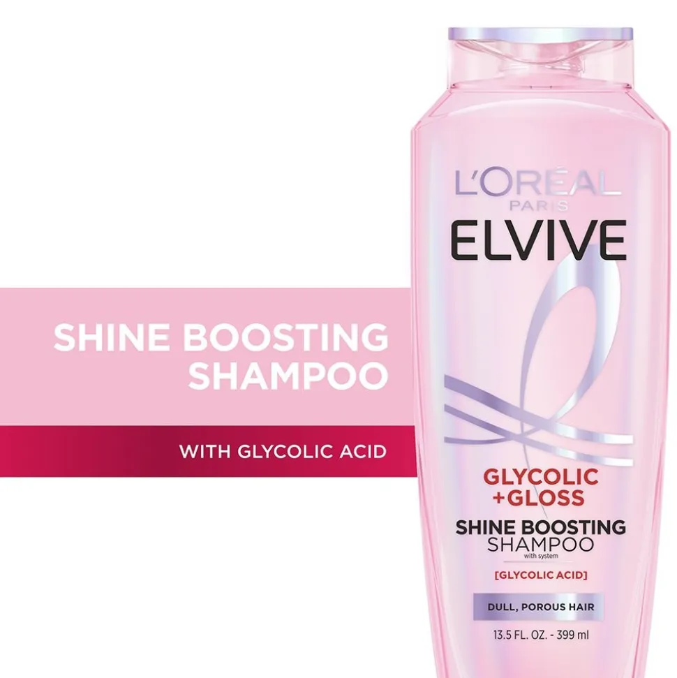 Glycolic + Gloss Shine Boosting Shampoo for Glossy Hair