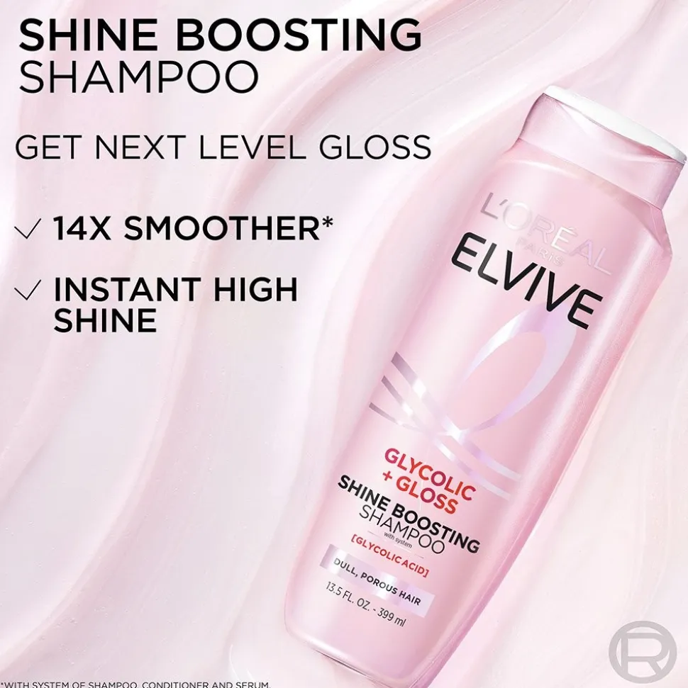 Glycolic + Gloss Shine Boosting Shampoo for Glossy Hair