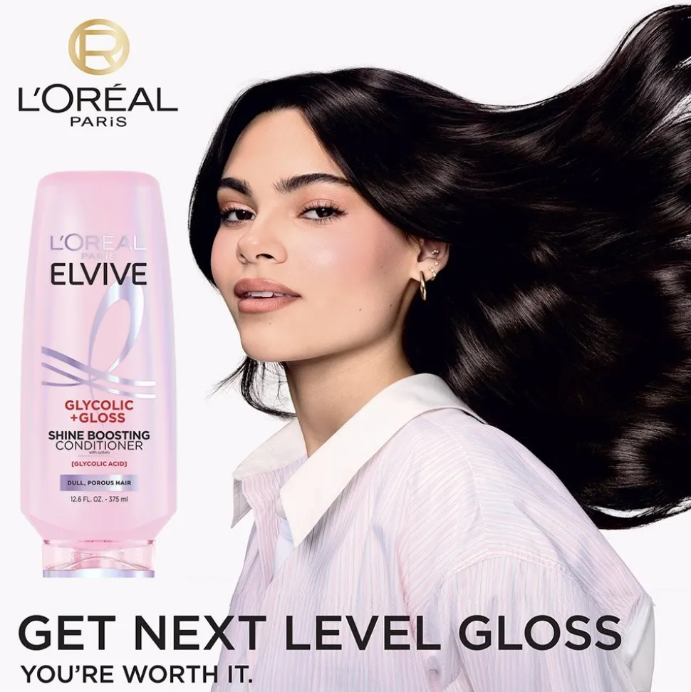Glycolic + Gloss Shine Boosting Conditioner, 12.6 fl oz