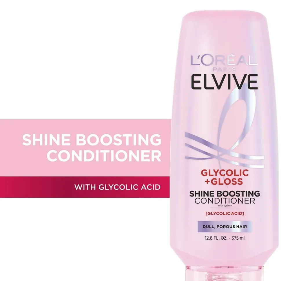 Glycolic + Gloss Shine Boosting Conditioner, 12.6 fl oz