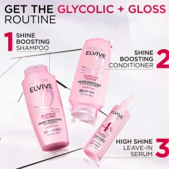 Glycolic + Gloss Shine Boosting Shampoo for Glossy Hair