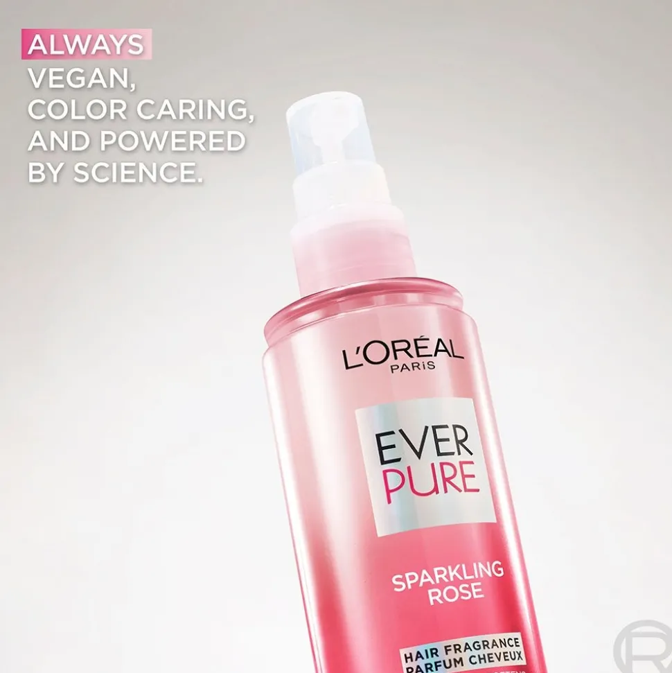 Hair Fragrance Spray for Delicately Scented Hair, Sparkling Rose
