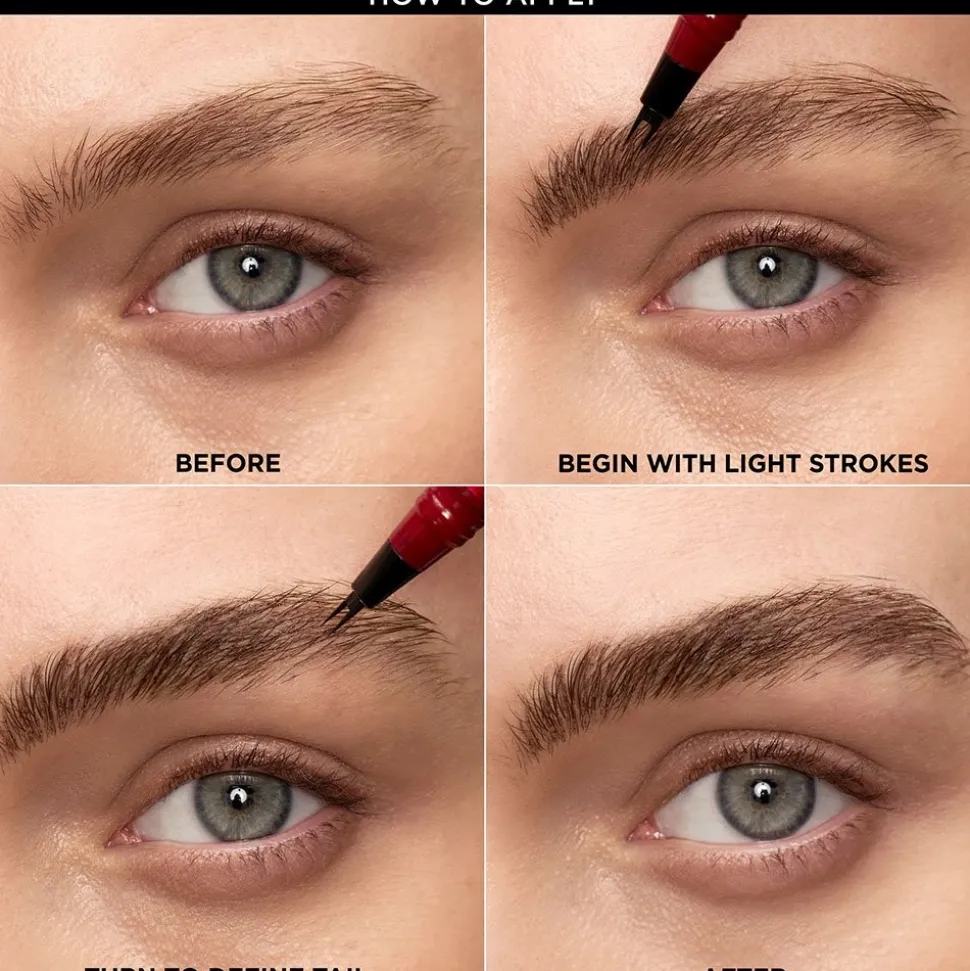 Hair-Like Brow Filling Pen for Sparse Brows