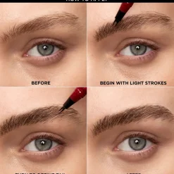 Hair-Like Brow Filling Pen for Sparse Brows