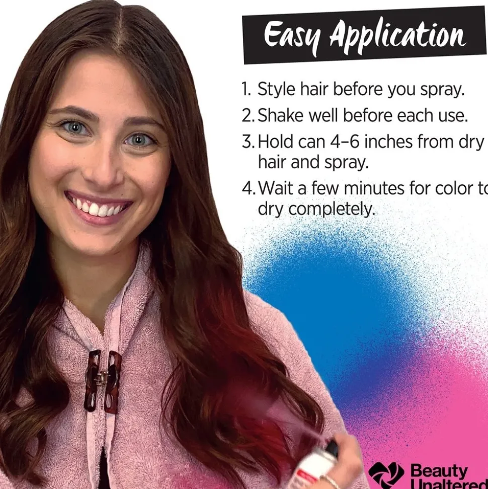 Hair Makeup Temporary 1-Day Hair Color Spray