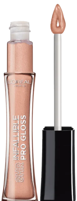 8 Hour Pro Lip Gloss, hydrating finish