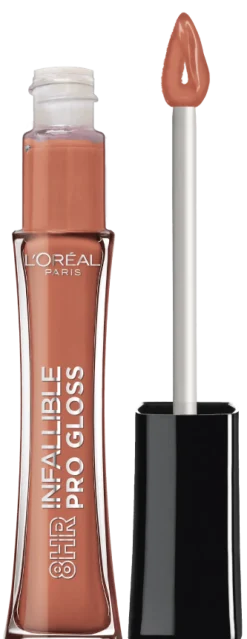 8 Hour Pro Lip Gloss, hydrating finish