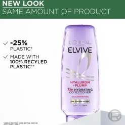 Hyaluron + Plump Hydrating Conditioner with Hyaluronic Acid for Dry Hair