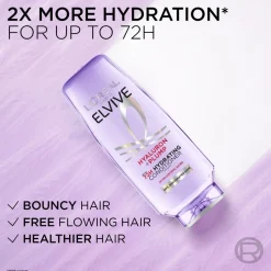 Hyaluron + Plump Hydrating Conditioner with Hyaluronic Acid for Dry Hair