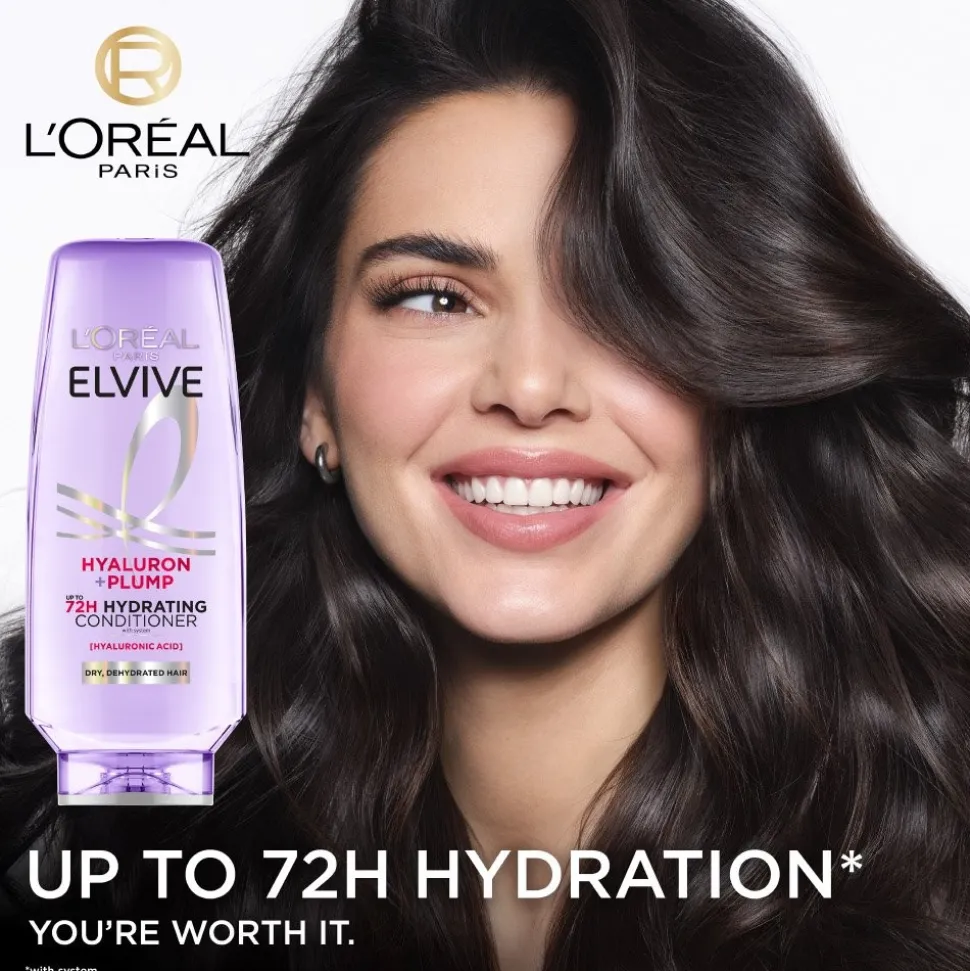 Hyaluron + Plump Hydrating Conditioner with Hyaluronic Acid for Dry Hair