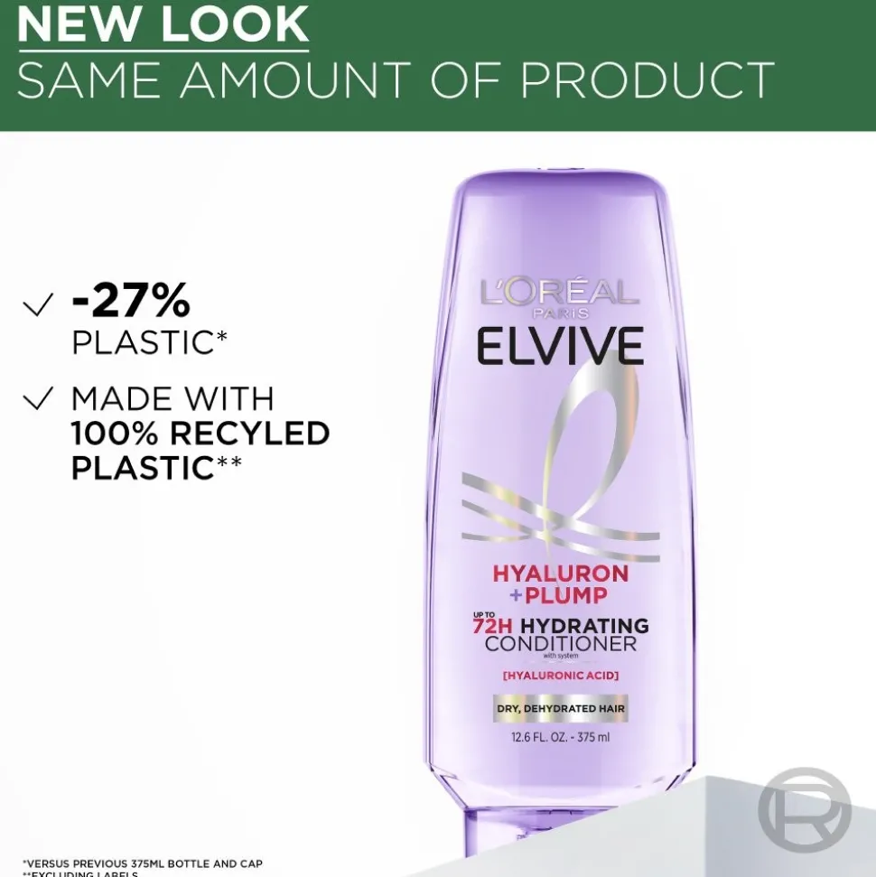 Hyaluron + Plump Hydrating Conditioner with Hyaluronic Acid for Dry Hair